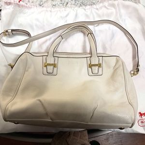 White Coach Handbag or Purse